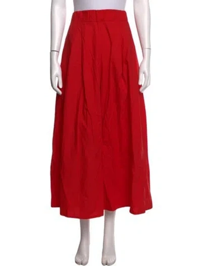 Pre-owned Labo.art Wide Leg Pants In Red