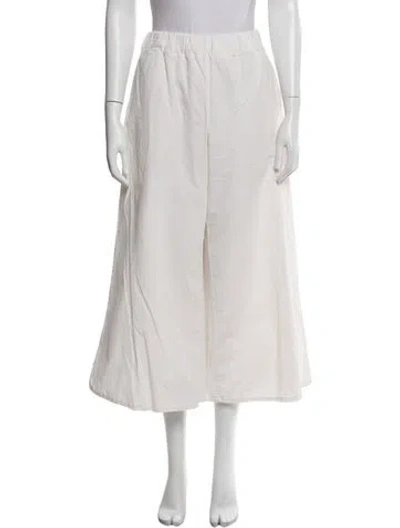 Pre-owned Labo.art Wide Leg Pants In White