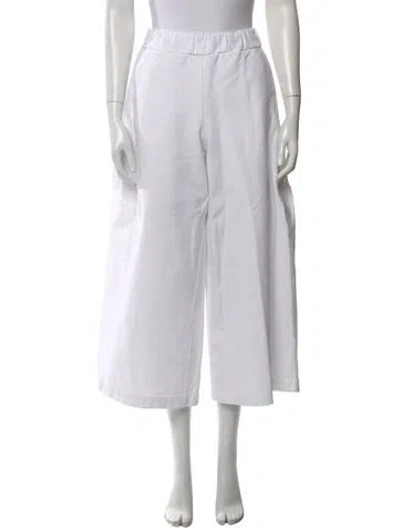 Pre-owned Labo.art Wide Leg Pants In White