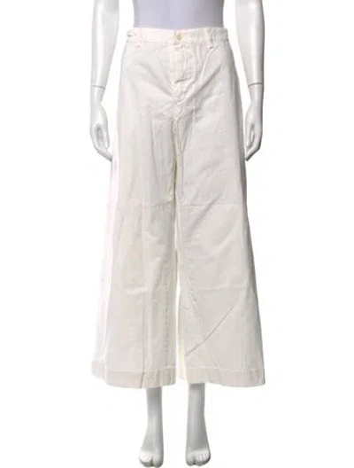 Pre-owned Labo.art Wide Leg Pants In White