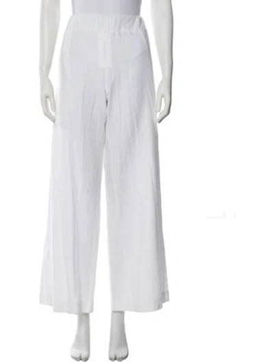 Pre-owned Labo.art Wide Leg Pants In White