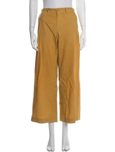 Pre-owned Labo.art Wide Leg Pants In Yellow