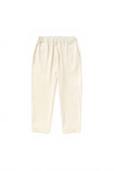 Labo.art Women's Vela Duemila Pants In Panna In White