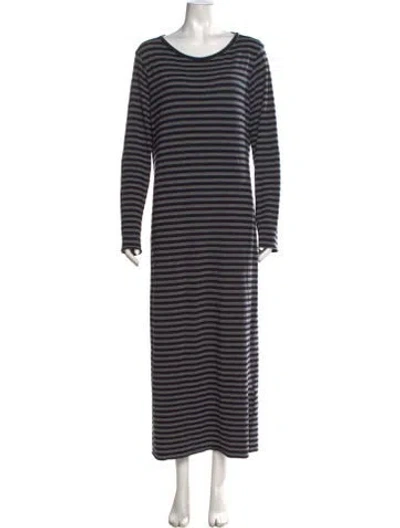 Pre-owned Labo.art Wool Long Dress In Black