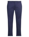 Laboratori Italiani Man Pants Navy Size 38 Cotton, Elastane