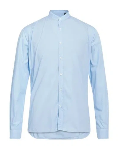 Laboratori Italiani Man Shirt Light Blue Size M Cotton