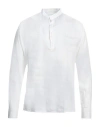 Laboratori Italiani Man Shirt White Size M Linen