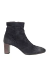 Laboratorigarbo Woman Ankle Boots Midnight Blue Size 5.5 Leather