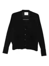 Laboratorio Capri Buttoned Cardigan In Black