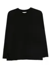 Laboratorio Capri Long-sleeved T-shirt In Black