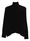 Laboratorio Capri Roll-neck Knitted Sweater In Multi