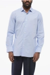 Laboratorio Del Carmine Checked Poplin Cotton Shirt With Spread Cotton