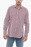 Laboratorio Del Carmine Spread Collar Check Shirt