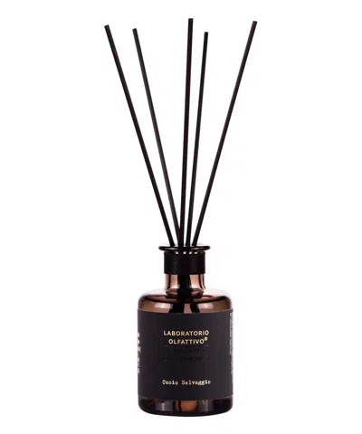 Laboratorio Olfattivo Cuoio Selvaggio Reed Diffuser 200 ml In Black