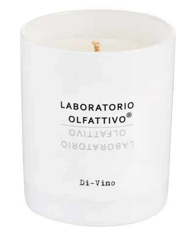 Laboratorio Olfattivo Di-vino Scented Candle 180 G In White