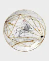 Laboratorio Paravicini Leo Plate In White