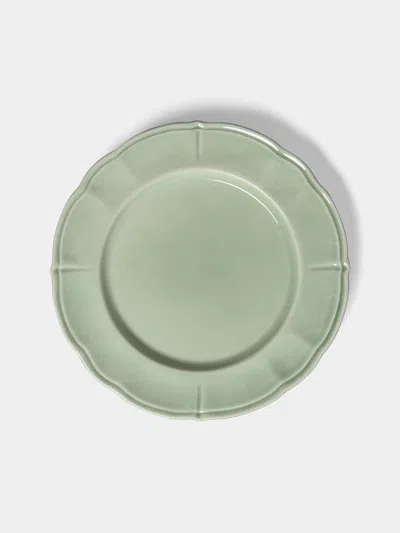 Laboratorio Paravicini Milano Ceramic Dinner Plates (set Of 4)  Abask Gift Set In Green