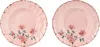 Laboratorio Paravicini Pink Lisa Corti Edition Pesco Rosa Pasta Plate Set In Veranda Pesco Rosa