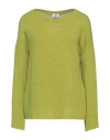 Laboratorio Woman Sweater Lime Green Size 2 Wool, Viscose