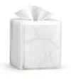 Labrazel Claudia Tissue Box Cover In White