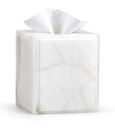 Labrazel Claudia Tissue Box Cover In White