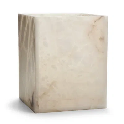 Labrazel Alisa 3 Gallon Waste Basket In Cream