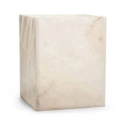 Labrazel Alisa Cream Waste Basket In Neutral