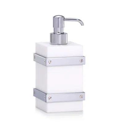 Labrazel Allegato Chrome Pump Dispenser In White