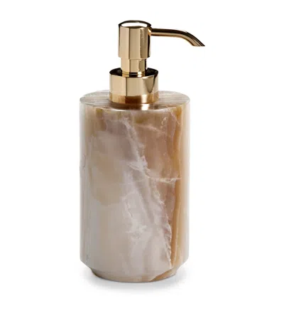 Labrazel Ambarino Onyx Soap Dispenser In Brown