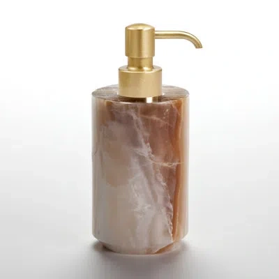 Labrazel Ambarino Soap Dispenser In Brushed Brass