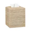 Labrazel Araba Raffia Tissue Box Cover In Granola
