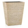 Labrazel Araba Raffia Waste Basket In Neutral