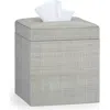 Labrazel Araba Silver Tissue Cover In Gray