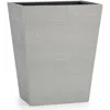 Labrazel Araba Silver Waste Basket In Gray