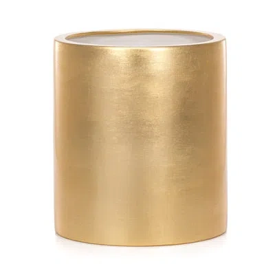 Labrazel Aura Waste Basket In Gold