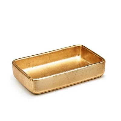 Labrazel Ava Bathroom Accessory Tray In Gold