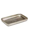 Labrazel Ava Gold Tone Amenity Tray In Silver Leaf