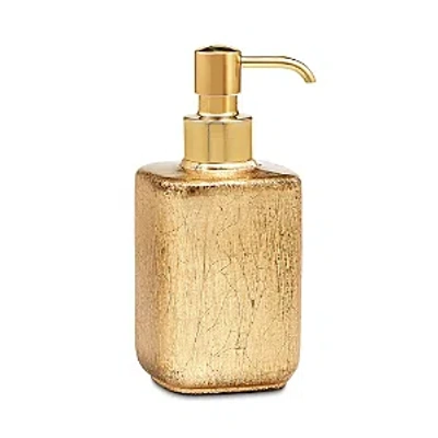 Labrazel Ava Gold Tone Pump Dispenser In Gold Leaf