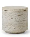 Labrazel Aztec Travertine Canister In Sand