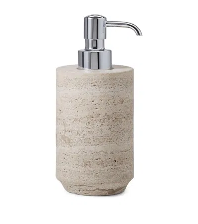 Labrazel Aztec Travertine Soap Dispenser In Neutral