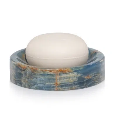 Labrazel Azul Soap Dish In Blue
