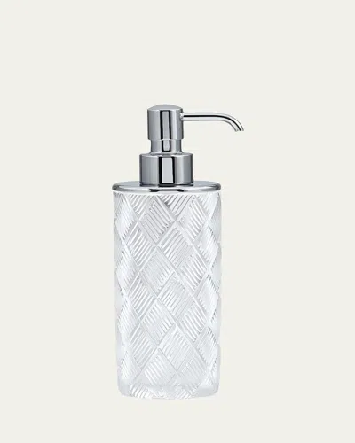 Labrazel Basket Weave Pump Dispenser In Transparent
