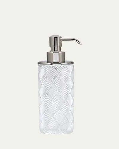 Labrazel Basket Weave Pump Dispenser In Transparent