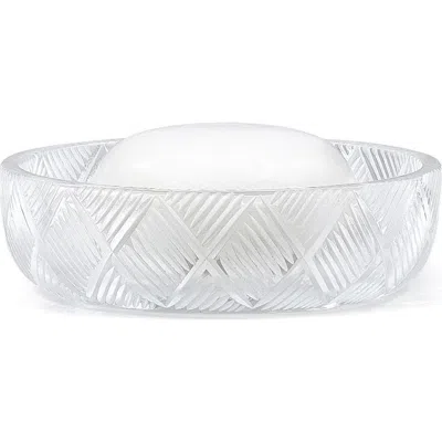 Labrazel Basketweave Soap Dish In Transparent