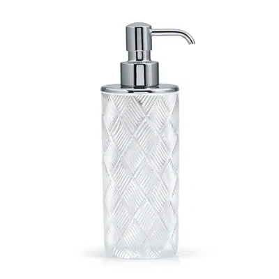 Labrazel Basketweave Soap Dispenser In Transparent