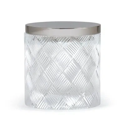 Labrazel Basketweave Storage Container In Transparent