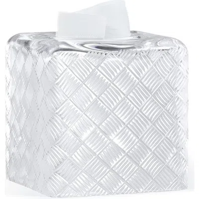 Labrazel Basketweave Tissue Cover In Transparent