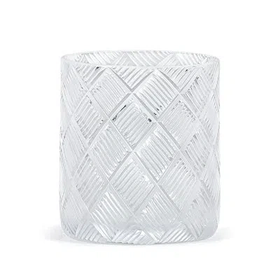 Labrazel Basketweave Tumbler In Clear;frost;clear;frost