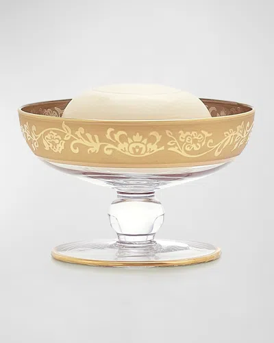 Labrazel Bellino Glass Soap Dish In Gold