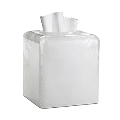 Labrazel Bianca Tissue Box Cover In White Swril